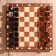 Folding chess, board 35x35 cm, shisham tree