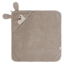 Tainted corner towel, size 80x80 cm