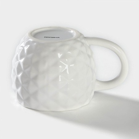 Dulac mug "Pineapple", 480 ml, white color-2