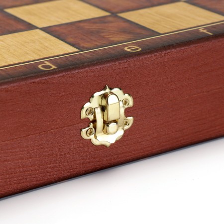 Board game 3 in 1 "Classic": chess, checkers, backgammon, wood 40 x 40 cm-7