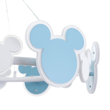 Mickey chandelier LED 36W 4000K blue 58x58x60cm-6
