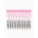 Mini handle automatic, blue pasta, cap pink color