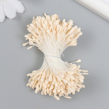 Stamens for flowers "peach" set 360 pcs length 6 cm