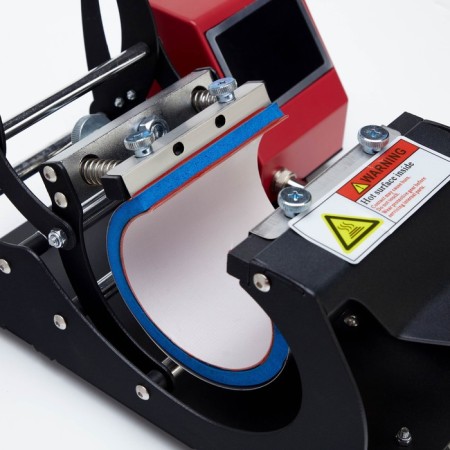 Thermopress for sublimation, black and red color-3