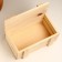 Kashpo wooden rack 24.5x16.5x19.5 cm natural