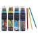 Faincolor color pencils Funcolor are plastic, in a cardboard tube, mix