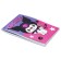 Notepad A7, 40 sheets in a cage on a Kuromi paper clip, cover cards, offset block