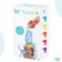 Plastic bucket for bathing Dino Scoop, 800 ml., Mint color