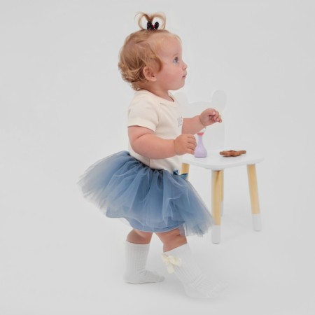 Three -layer crumb skirt, blue, 17 x 19 cm-7