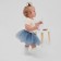Three -layer crumb skirt, blue, 17 x 19 cm