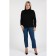 Women's turtleneck, size 52, black color