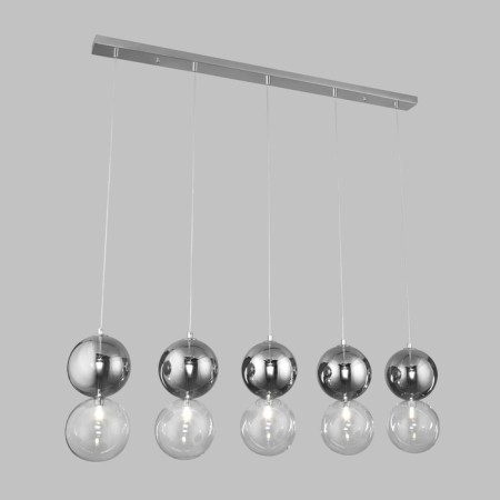 Suspended lamp with glass ceilings SELISA, 3W, G4, 100x15 cm