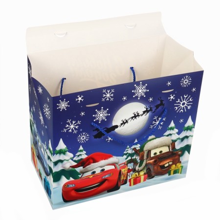 Package-Korobok, "Happy New Year", 37 x 33 x 20 cm, cars-5