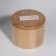 Organizer for storage "Bamboo", with a sliding cover, D 9 × 7 cm, brown color
