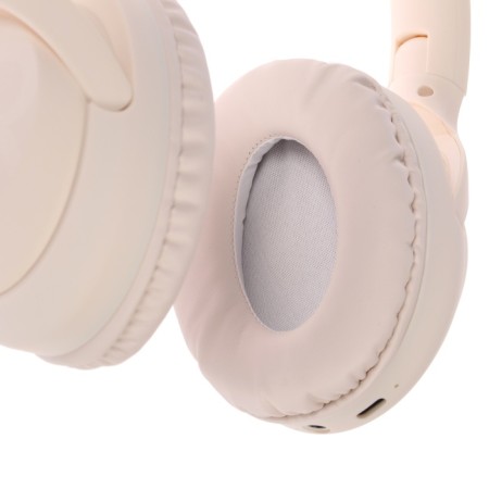 MZ300 headphones, wireless, full -size, microphone, BT 5.3, 400 mAh, beige-4
