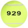 Bolshoi for large tennis Onlytop No. 929, training, yellow color