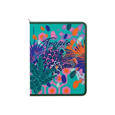 A4+, 550 μm, Erichkrause "Tropical", up to 300 sheets folder.