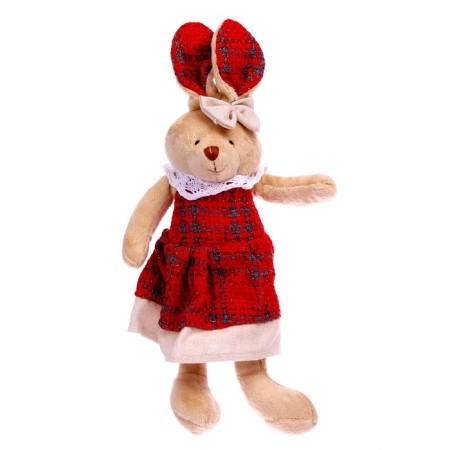 Soft toy "Zazyusha in a dress", color mix-2