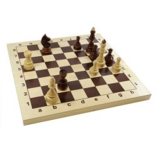 Wooden chess 