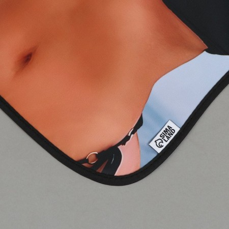 Apron-submarine kitchen "Girl in a swimsuit", PVC-2