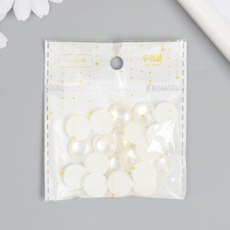 Tops for creativity plastic "Circle" mother -of -pearl set 20 pcs d = 1.4 cm-4