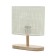 LARA table lamp E27 40W white 25x10x30 cm