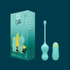 Виброяйцо на пульте управления  Romp Cello, 18,2 см, мятный