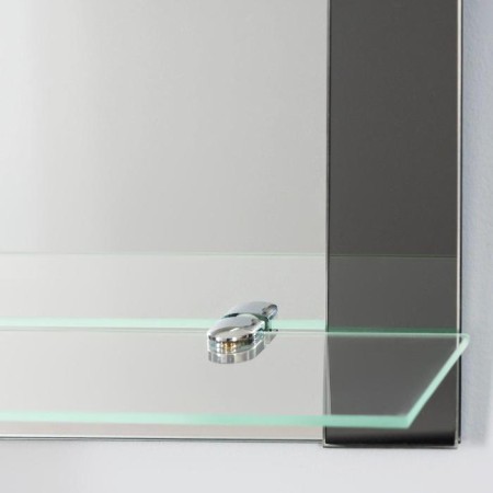 Lyon mirror, wall -mounted, with a shelf, 39x58 cm, between mounts 12.5 cm-2