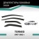 Defly window deflectors for Honda Torneo, 1997-2002