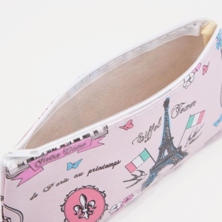 Lightning cosmetic bag, pink color-2
