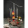 Shampoo for a tandoor ’’ hanging ’’ D-18 x H-50 cm, 10 skewers, shampoo length 36 cm