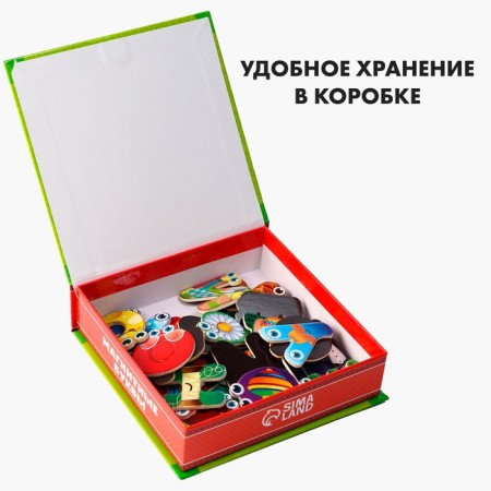 Developing magnets "Russian alphabet", 33 pcs.-2