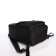 Young backpack from textiles with a zipper, a laptop department, 4 pockets, black color