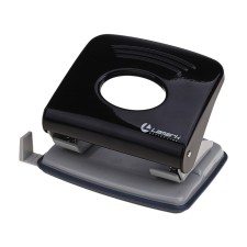 A hole with a ruler of 30 sheets, Lamark Metallic, black