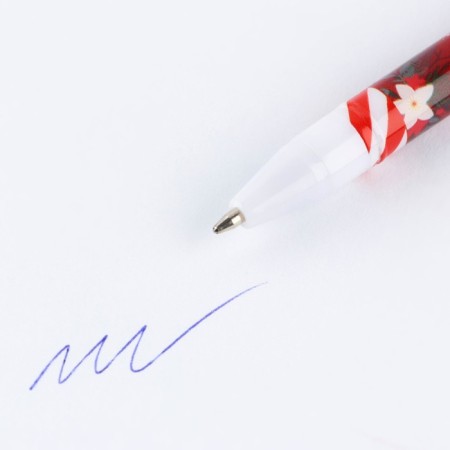 New Year's gift “Happy New Year”: a notebook on a spiral A6, 40 sheets, magnetic bookmarks 3 pcs. And the pen is plastic-4