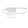 Causteen from PDD 1915/3 LED 100W Dimmer white 47x47x13.5 cm Bayerlux