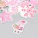 Stickers for creativity "Gingerbread Christmas" set 50 pcs 4x8 cm