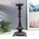 Cast iron candle for 1 candle "Boyarsky" black 37x16x16 cm