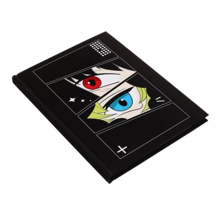 Notepad A6, 64 sheets in the ANime cage, solid cover, offset unit-1