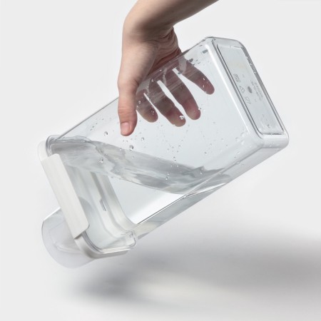 A container for washing powder and air conditioning, with a measured glass, 2300 ml-17