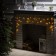 Garland "fringe" 1.8 x 0.5 m, IP20, dark thread, 48 LED, yellow glow, 8 modes, 220 V