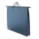 Folder for drawings and drawings A2, 650 x 480 x 50 mm, 0.9 mm, with handles, plastic, lightning from above, onyx, pr 2, gray