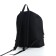 Youth backpack with lightning, rise, outer pocket, black/blue color