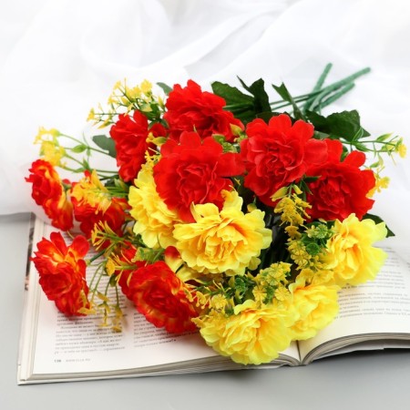 Bouquet "Stock Rose" 28 cm, mix-3