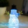 Night Snowman LED 1W RGB 3HLR44 Transparent 8x8x10cm Risalux
