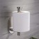 Toilet paper holder, stainless steel