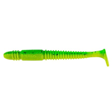Helios Minoga Green Lime Vibrochtost, 9.5 cm, 5 pcs. (HS-17-010)