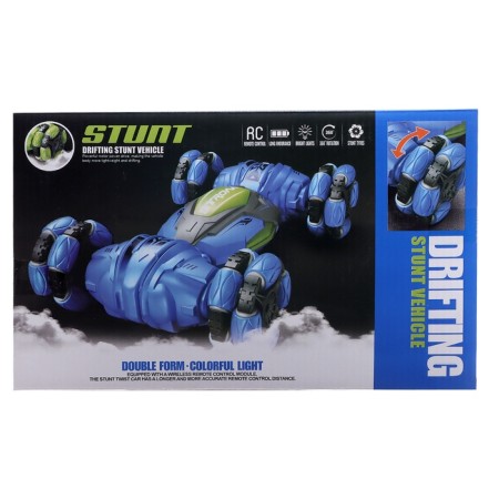 Cracking machine "Drift", radio -controlled, battery, on the control panel, blue color-11