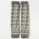 Women's woolen heterns "white snowflake", gray color is gray