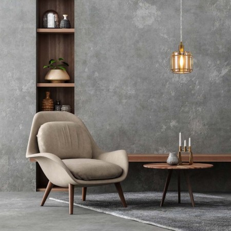 Suspended lamp 1x40W E14, size 13x13x120 cm-4